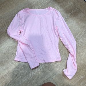 pink shirt